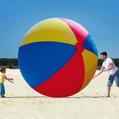 Ballon de sport gonflable en PVC pour piscine, plage, jeux d'eau en plein air, fête, cadeaux, 80 cm, 200cm, épais