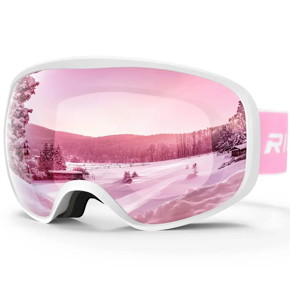 Lunettes de ski professionnelles pour enfants de 3 à 10 ans