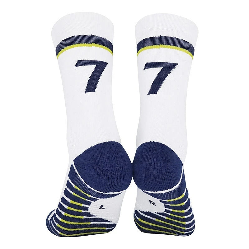 Chaussettes de football avec semelle