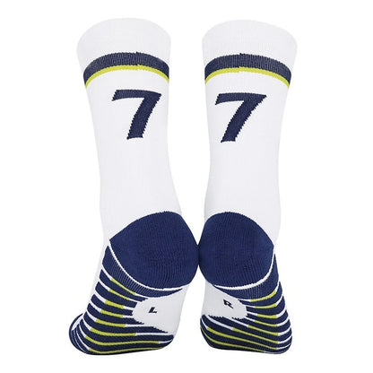 Chaussettes de football avec semelle