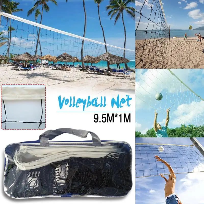 Filet de volley-ball portable, accessoires universels pour l'extérieur et l'intérieur, pour la plage