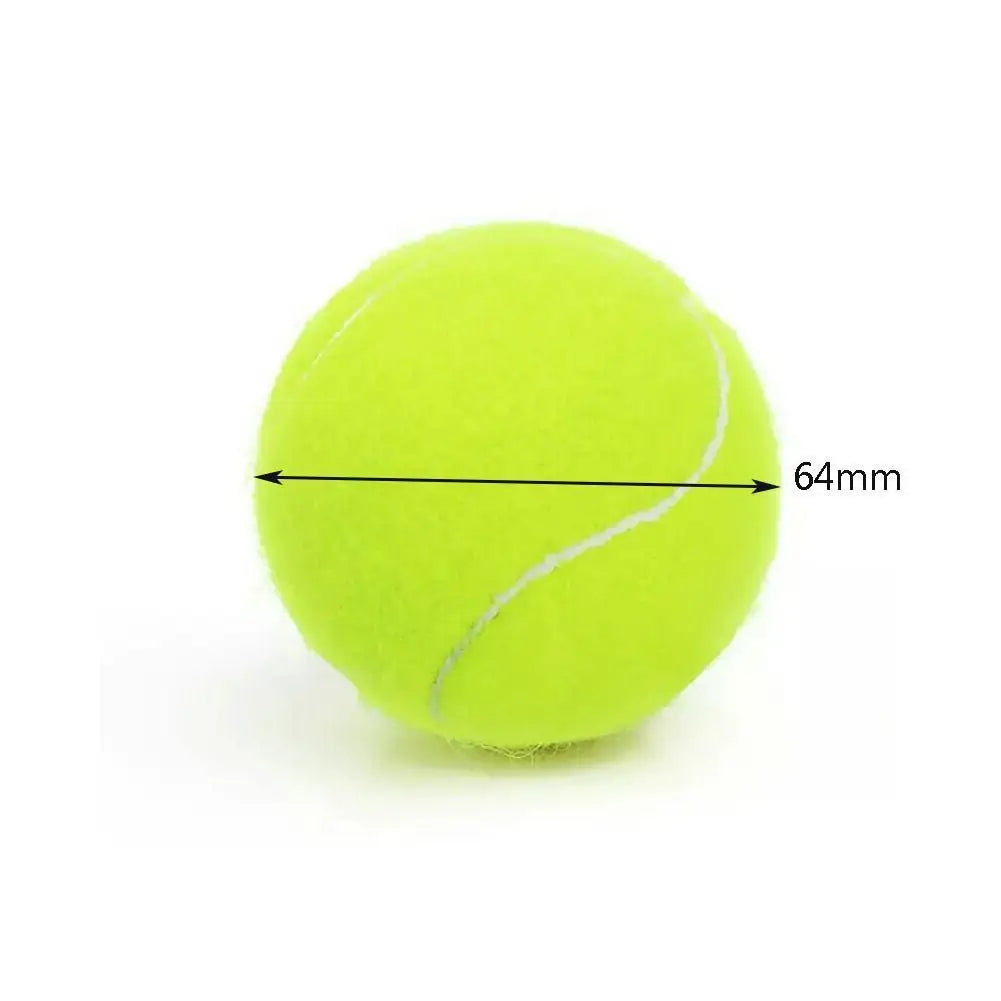 Lot de 3 balles de tennis professionnelles à haute élasticité