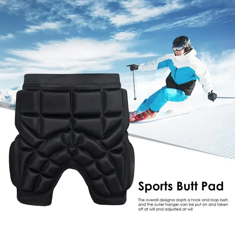 Short de protection rembourré pour ski, patinage, snowboard