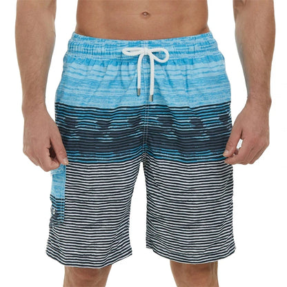 Short de plage décontracté imprimé en 3D pour hommes, maillot de bain de vacances hawaïennes, floral, stylé