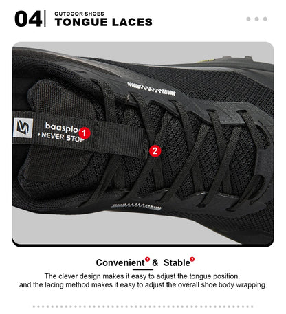 Chaussures de randonnée homme – respirantes, antidérapantes et robustes