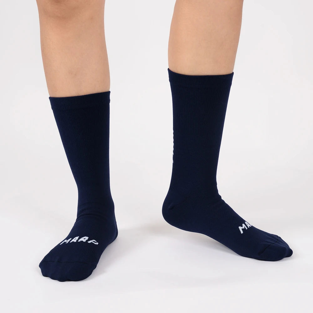 Chaussettes de cyclisme professionnelles pour hommes et femmes, haute qualité, VTT, football, course à pied