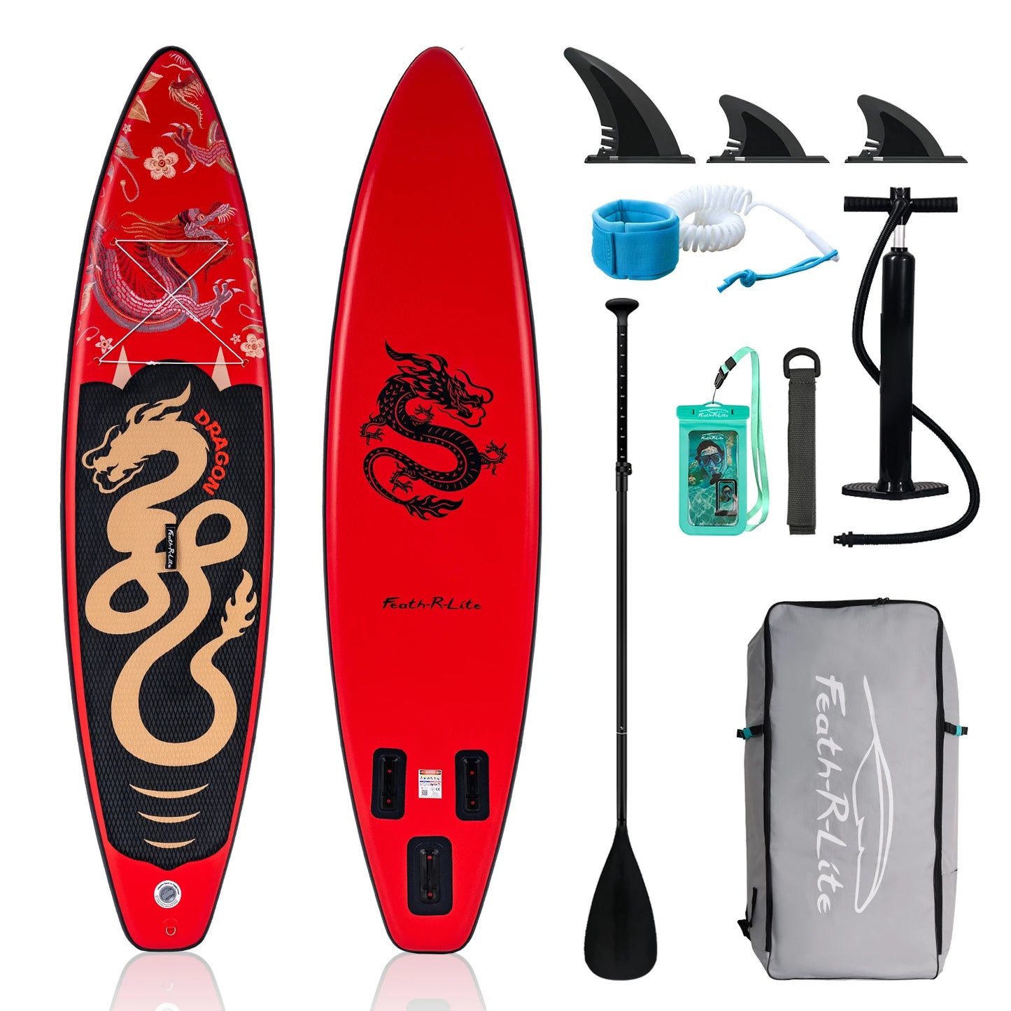 Planche de surf gonflable Stand Up Paddle Board 335 x 84 x 15 cm + Accessoires complets