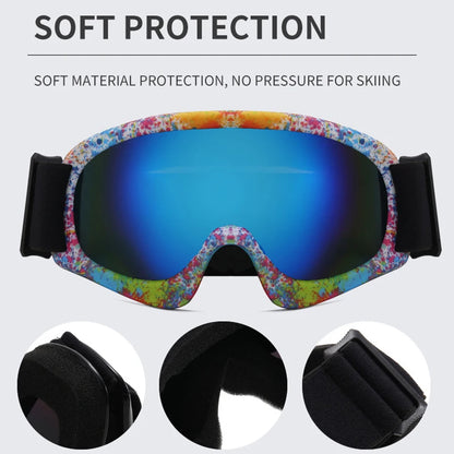 Lunettes de ski anti-buée pour enfants