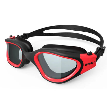 Lunettes de natation pour hommes et femmes, lentille de protection UV anti-buée pour adultes, étanche, réglable, silicone, stylée