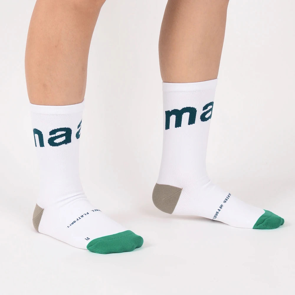 Chaussettes de cyclisme professionnelles pour hommes et femmes, haute qualité, VTT, football, course à pied