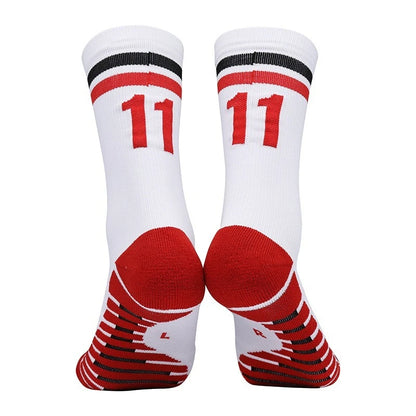 Chaussettes de football avec semelle