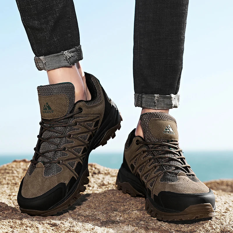 Chaussures outdoor homme HIKEUP légères et respirantes - randonnée, escalade