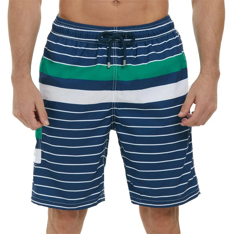 Short de plage décontracté imprimé en 3D pour hommes, maillot de bain de vacances hawaïennes, floral, stylé