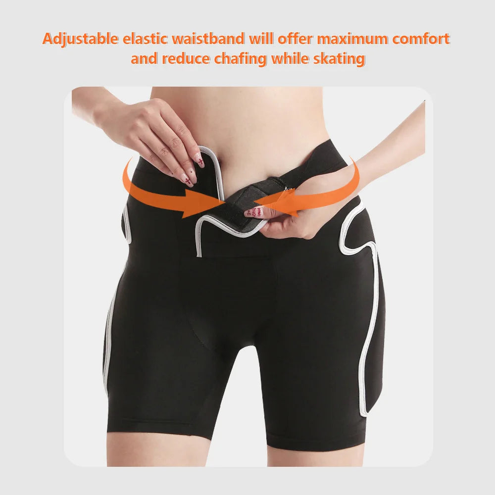 Short de protection 3D pour adultes, protège-hanches, pour ski, snowboard