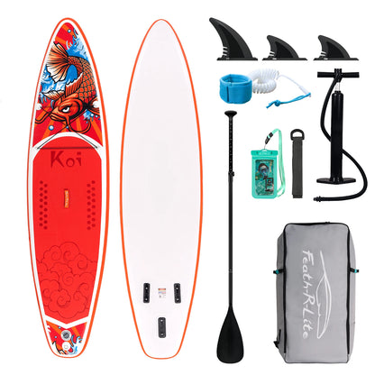 Planche de surf gonflable Stand Up Paddle Board 335 x 84 x 15 cm + Accessoires complets