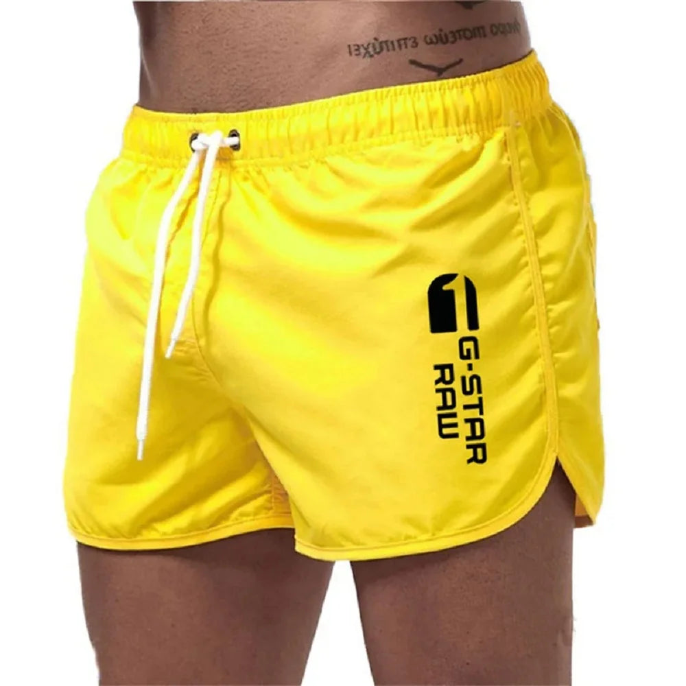 Short de plage respirant pour homme, séchage rapide, fitness, jogging en plein air, maillot de bain décontracté