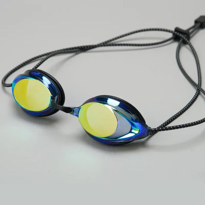 Lunettes de natation étanches et anti-buée pour adultes, lunettes de natation en plein air, lumineux, imperméables