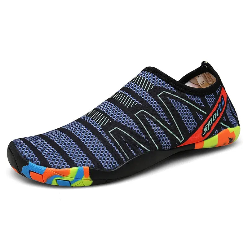 Chaussures de baignade unisexes à séchage rapide, de plage, baskets de natation, sports d'été, chaussures aquatiques de plongée pour femmes et hommes, été