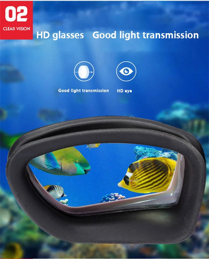 Lunettes de natation professionnelles antibuée pour adultes, design, avec bouchons d'oreilles, pince-nez, galvanoplastie, en Silicone