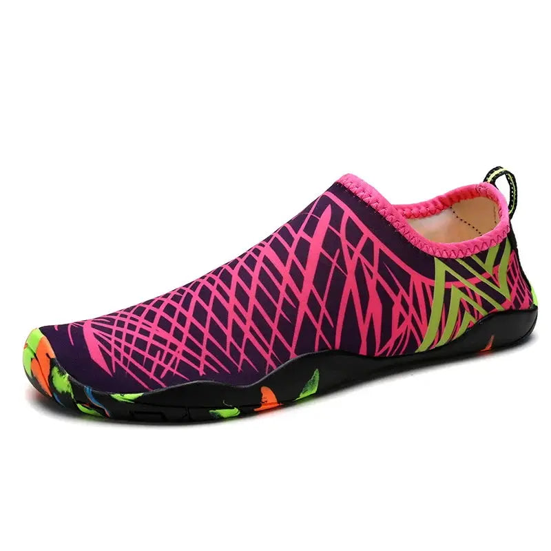 Chaussures de baignade unisexes à séchage rapide, de plage, baskets de natation, sports d'été, chaussures aquatiques de plongée pour femmes et hommes, été
