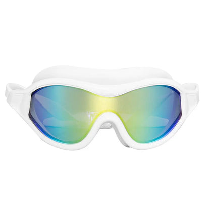 Lunettes de natation à grand cadre pour adultes, haute qualité, HD, anti-buée